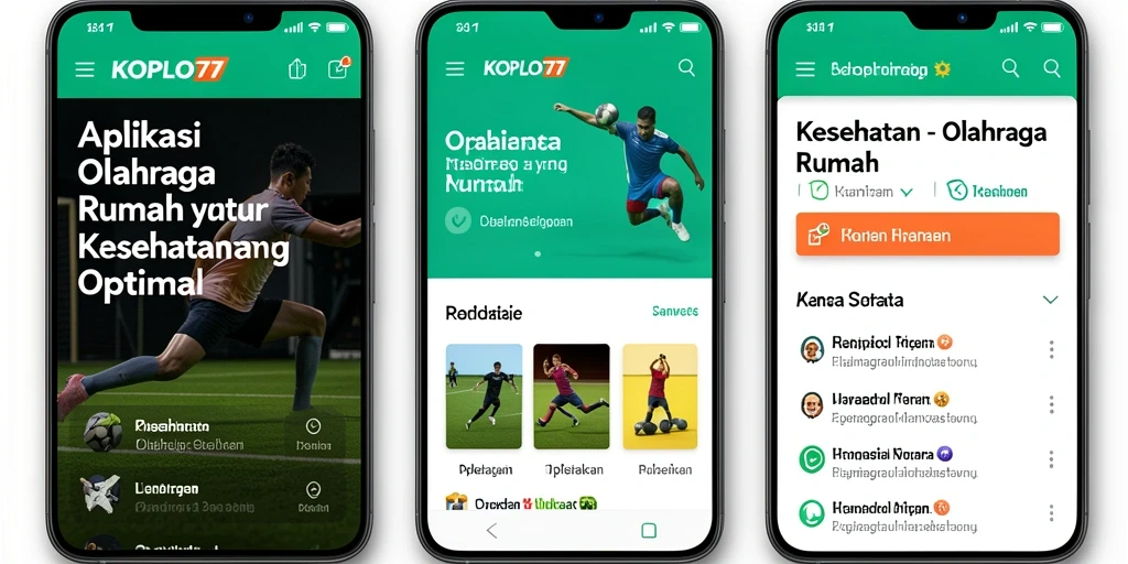 Tampilan antarmuka KOPLO77 yang menarik dan fungsional.